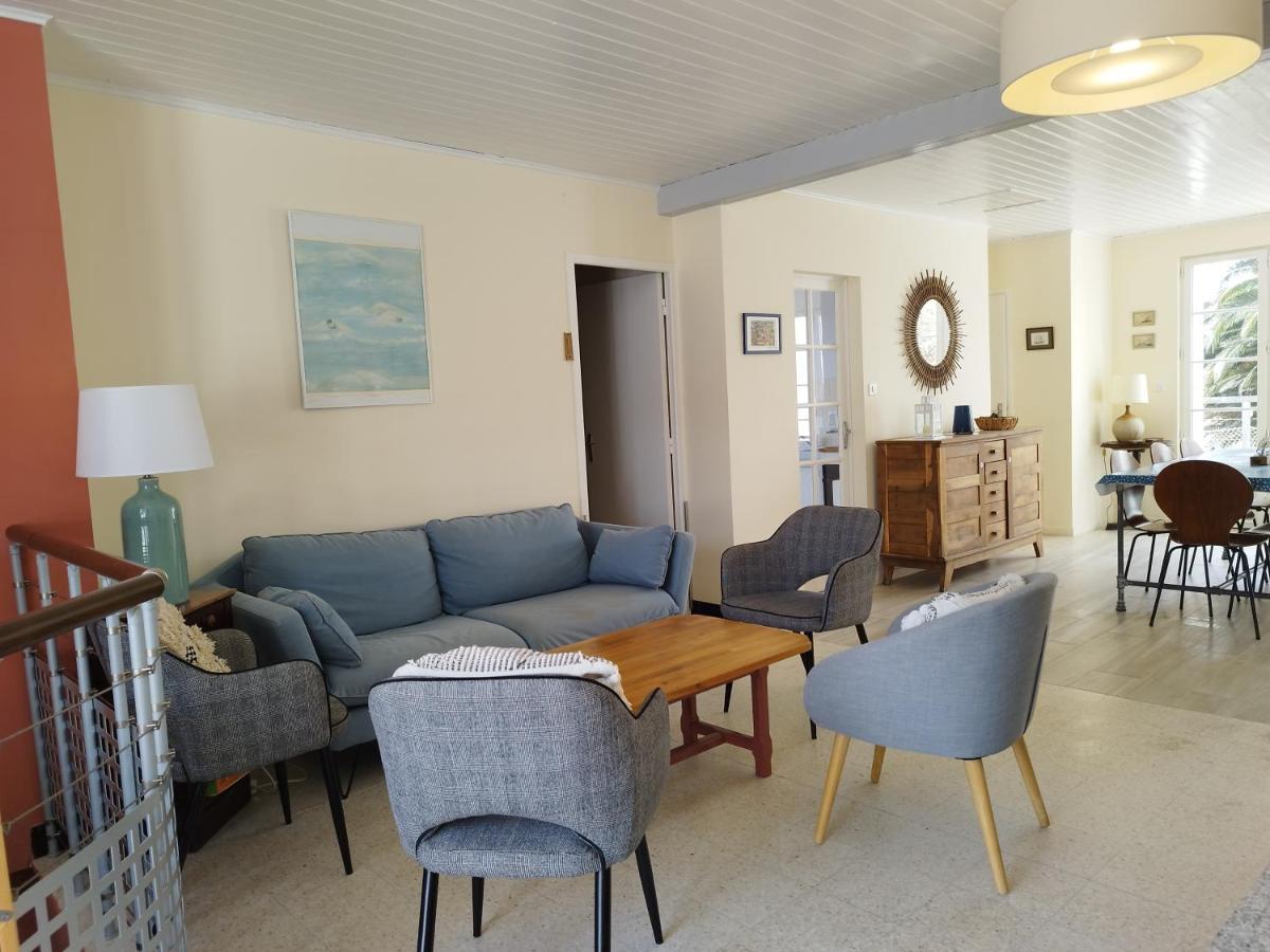 A 80M De La Plage De Plaisance Pour 8 Personnes 생-조르주-돌레롱 외부 사진